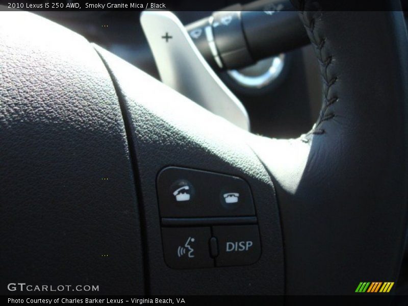 Smoky Granite Mica / Black 2010 Lexus IS 250 AWD