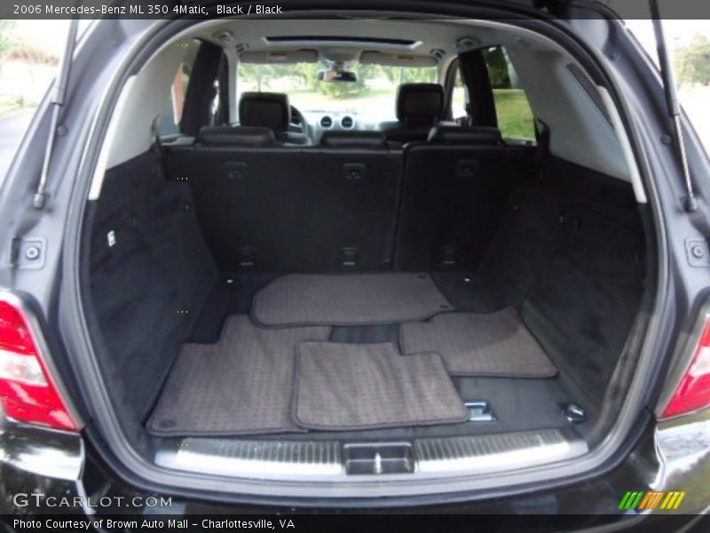 Black / Black 2006 Mercedes-Benz ML 350 4Matic