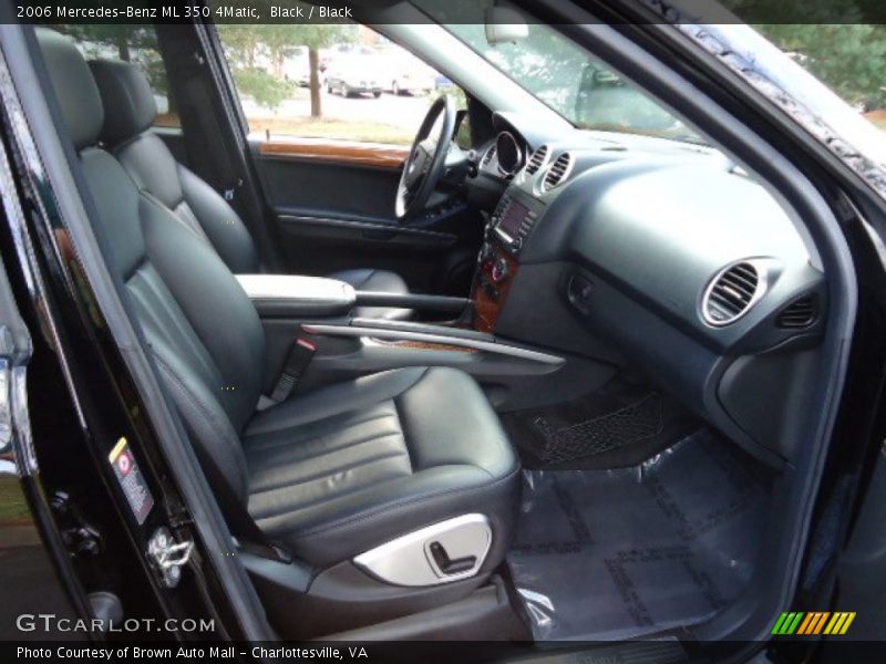 Black / Black 2006 Mercedes-Benz ML 350 4Matic