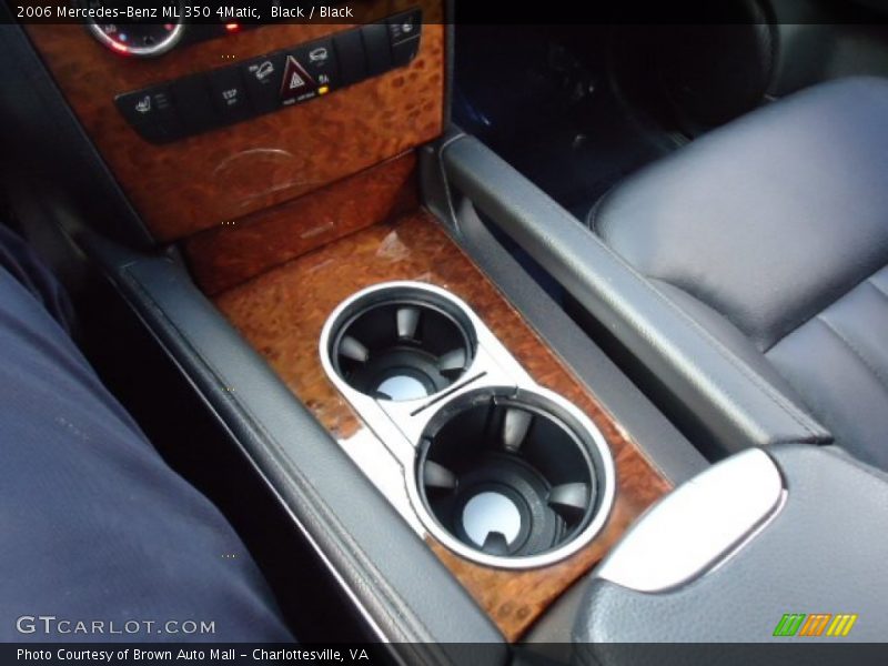 Black / Black 2006 Mercedes-Benz ML 350 4Matic
