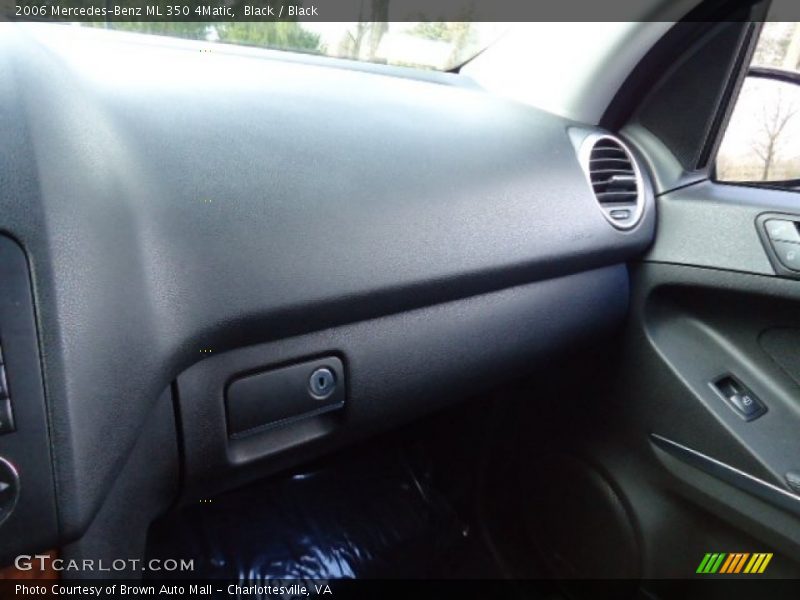 Black / Black 2006 Mercedes-Benz ML 350 4Matic