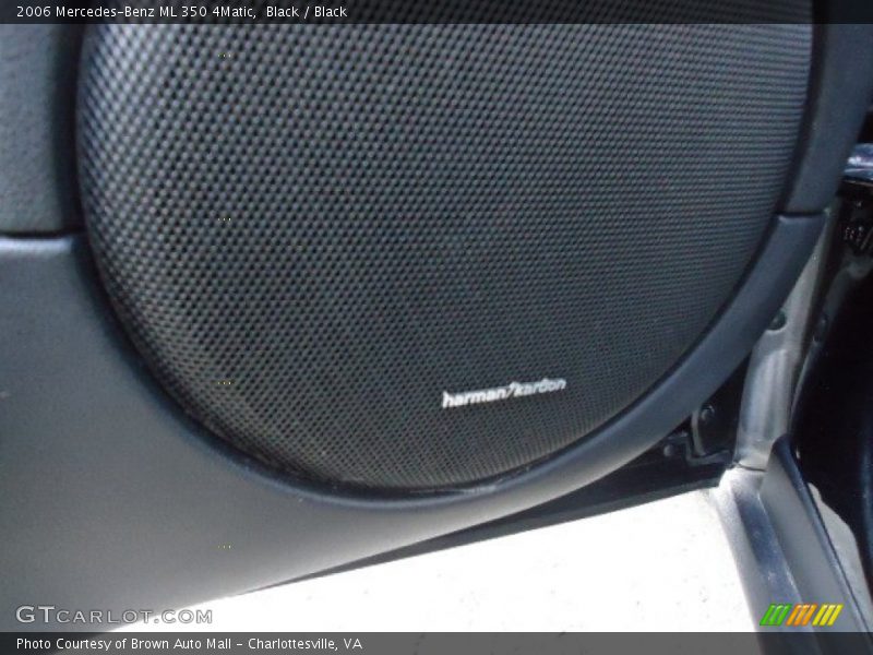 Black / Black 2006 Mercedes-Benz ML 350 4Matic