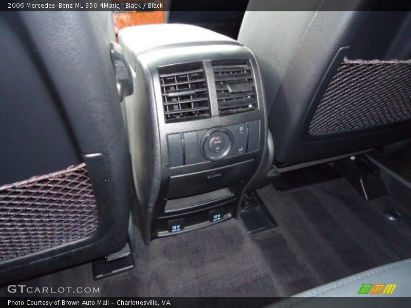 Black / Black 2006 Mercedes-Benz ML 350 4Matic