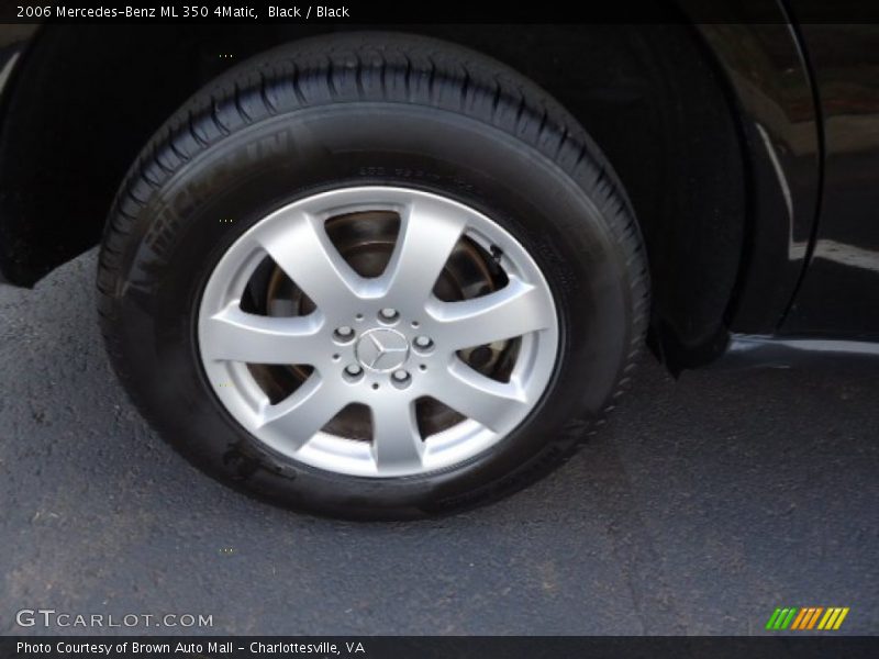 Black / Black 2006 Mercedes-Benz ML 350 4Matic