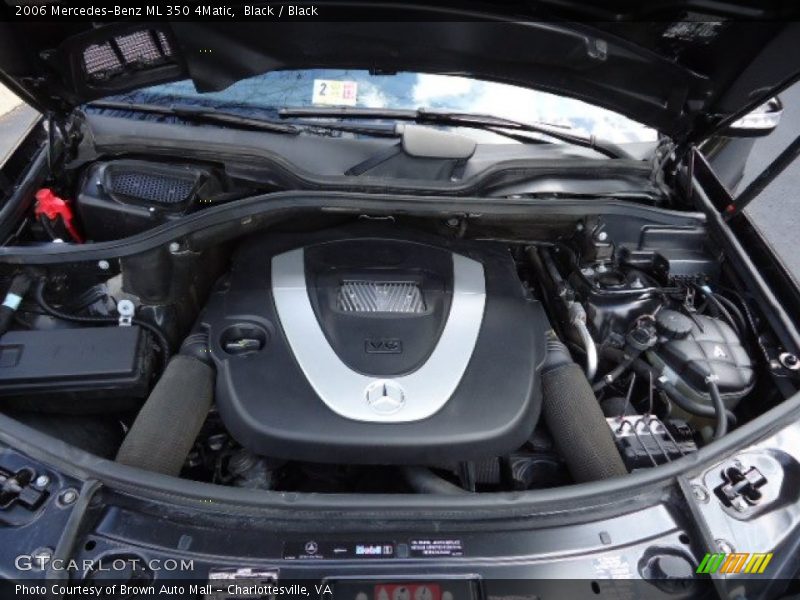 Black / Black 2006 Mercedes-Benz ML 350 4Matic