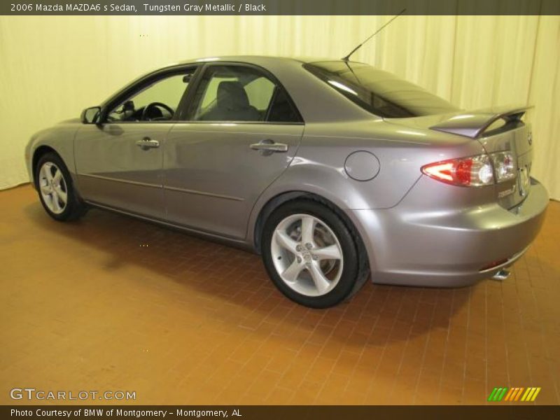 Tungsten Gray Metallic / Black 2006 Mazda MAZDA6 s Sedan