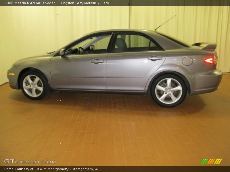 Tungsten Gray Metallic / Black 2006 Mazda MAZDA6 s Sedan