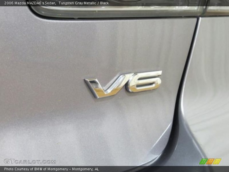 Tungsten Gray Metallic / Black 2006 Mazda MAZDA6 s Sedan
