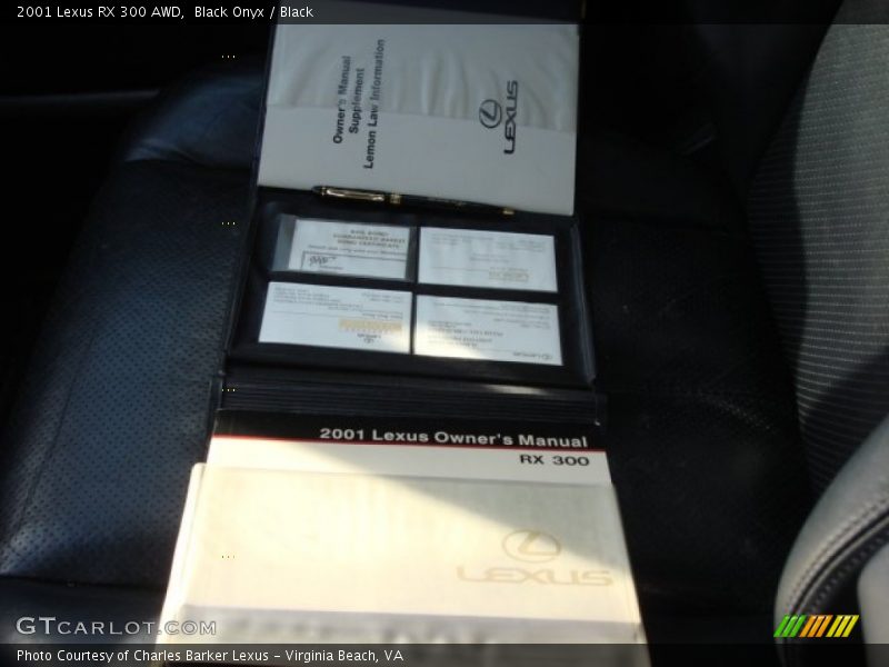 Black Onyx / Black 2001 Lexus RX 300 AWD