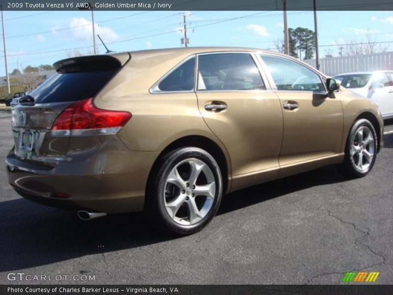 Golden Umber Mica / Ivory 2009 Toyota Venza V6 AWD