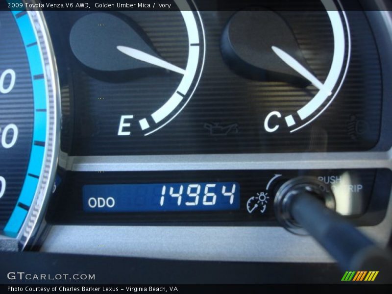 Golden Umber Mica / Ivory 2009 Toyota Venza V6 AWD