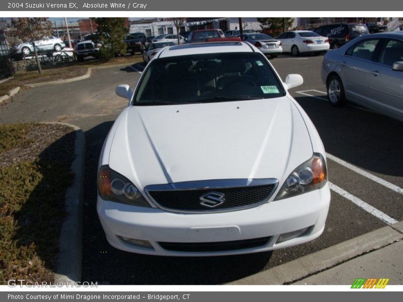 Absolute White / Gray 2004 Suzuki Verona EX