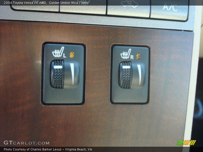 Golden Umber Mica / Ivory 2009 Toyota Venza V6 AWD