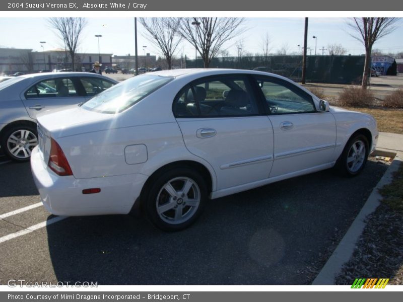 Absolute White / Gray 2004 Suzuki Verona EX