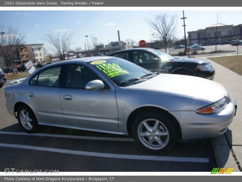 Sterling Metallic / Pewter 2001 Oldsmobile Alero Sedan
