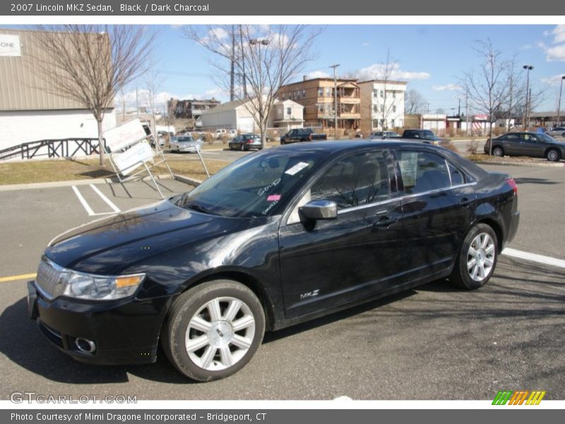 Black / Dark Charcoal 2007 Lincoln MKZ Sedan