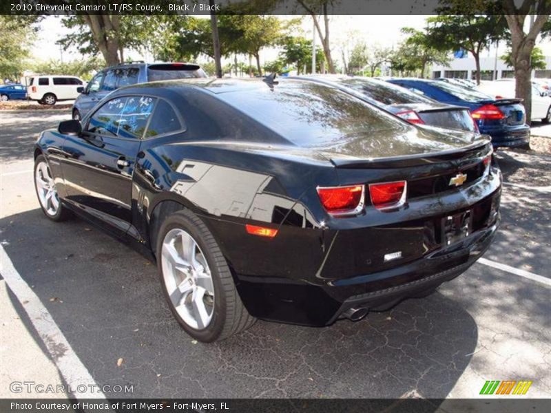 Black / Black 2010 Chevrolet Camaro LT/RS Coupe