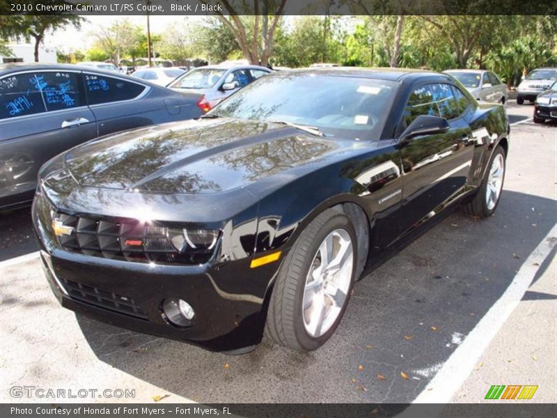 Black / Black 2010 Chevrolet Camaro LT/RS Coupe