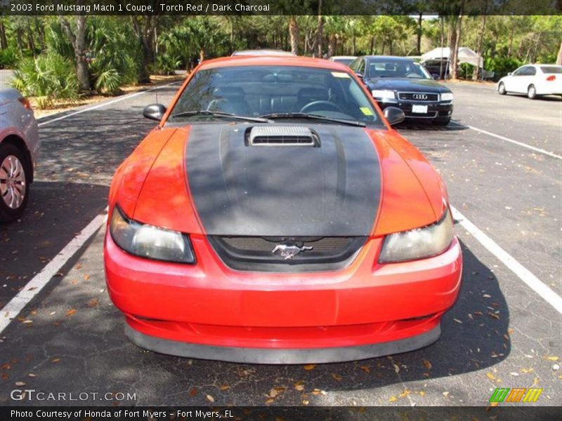 Torch Red / Dark Charcoal 2003 Ford Mustang Mach 1 Coupe