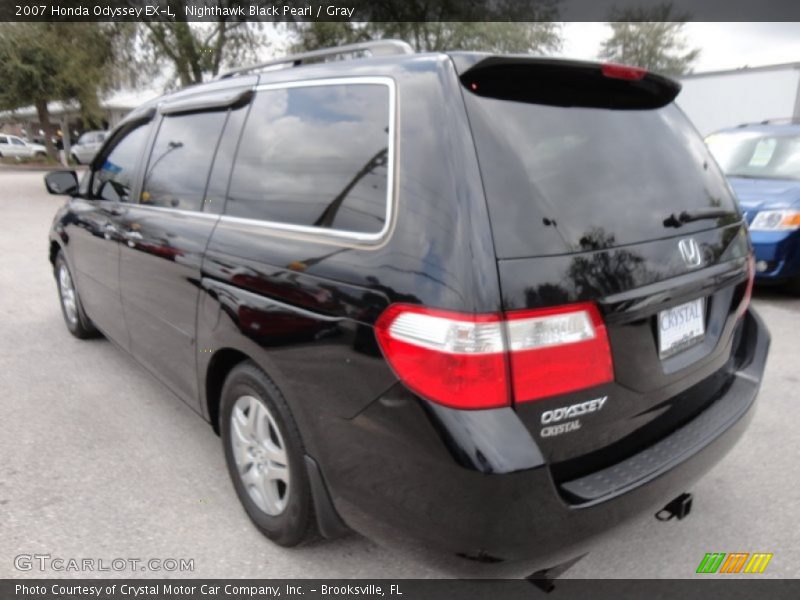 Nighthawk Black Pearl / Gray 2007 Honda Odyssey EX-L
