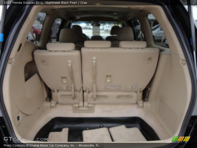 Nighthawk Black Pearl / Gray 2007 Honda Odyssey EX-L