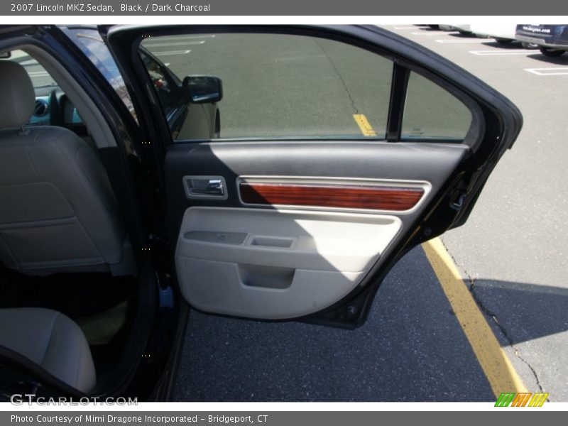 Black / Dark Charcoal 2007 Lincoln MKZ Sedan