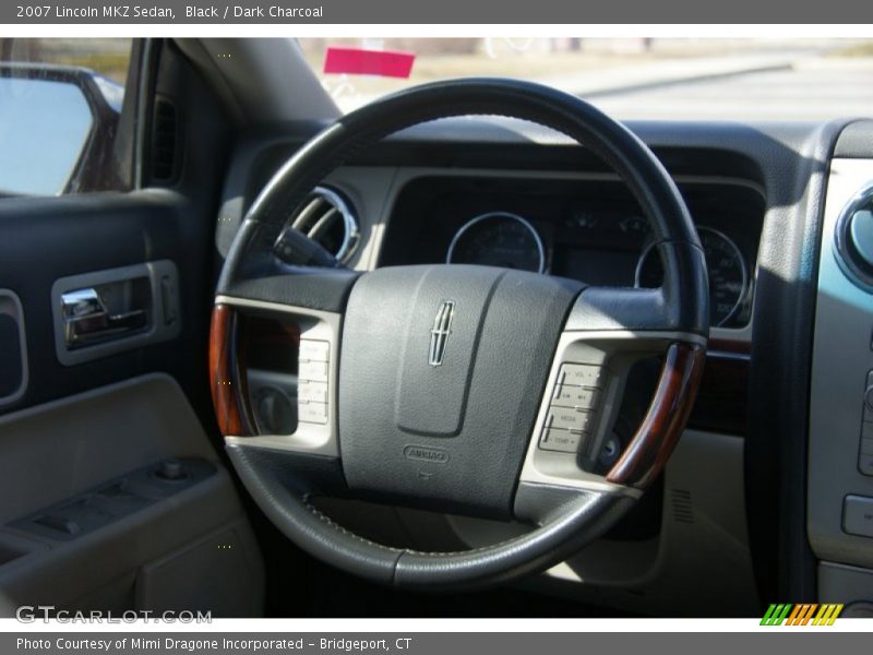 Black / Dark Charcoal 2007 Lincoln MKZ Sedan