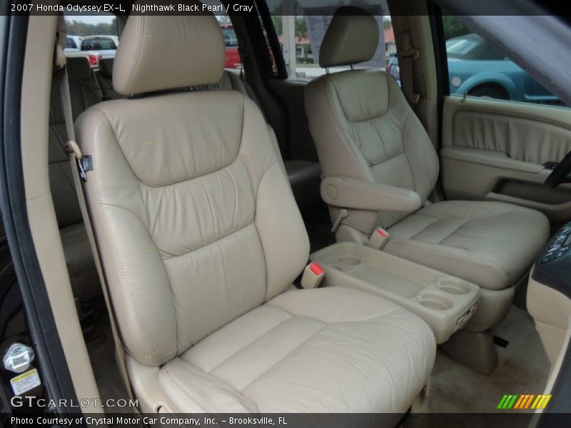 Nighthawk Black Pearl / Gray 2007 Honda Odyssey EX-L