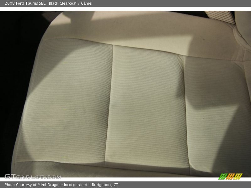 Black Clearcoat / Camel 2008 Ford Taurus SEL