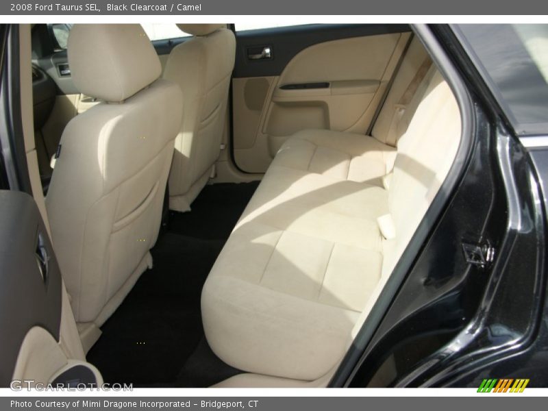 Black Clearcoat / Camel 2008 Ford Taurus SEL