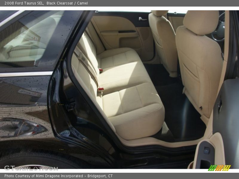Black Clearcoat / Camel 2008 Ford Taurus SEL