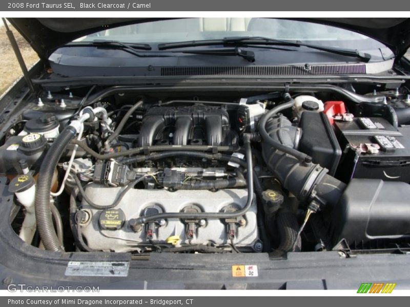 Black Clearcoat / Camel 2008 Ford Taurus SEL