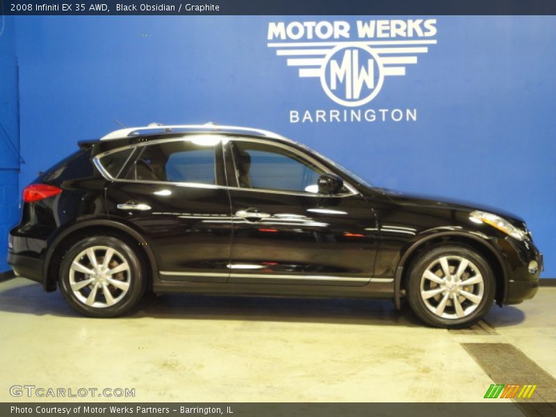 Black Obsidian / Graphite 2008 Infiniti EX 35 AWD