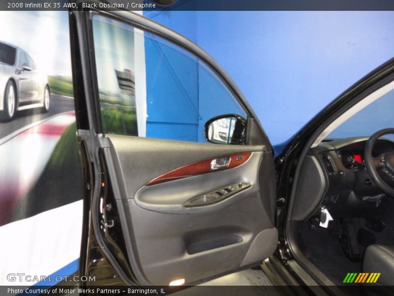 Black Obsidian / Graphite 2008 Infiniti EX 35 AWD