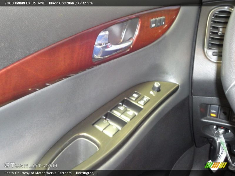 Black Obsidian / Graphite 2008 Infiniti EX 35 AWD