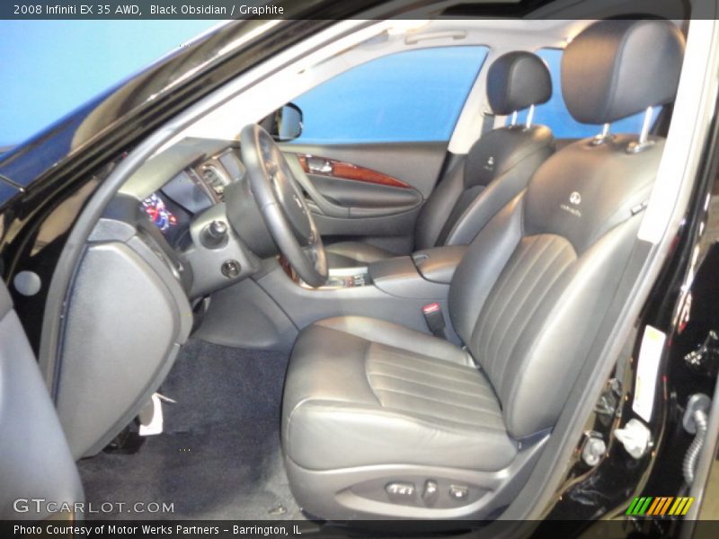 Black Obsidian / Graphite 2008 Infiniti EX 35 AWD