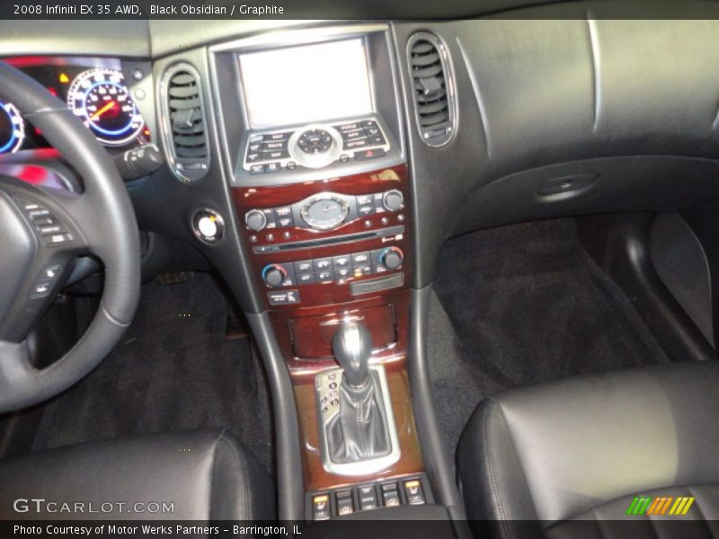 Black Obsidian / Graphite 2008 Infiniti EX 35 AWD