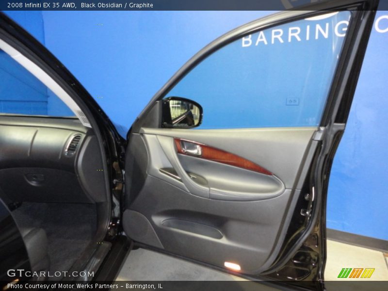 Black Obsidian / Graphite 2008 Infiniti EX 35 AWD