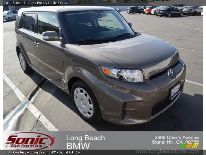 Army Rock Metallic / Gray 2011 Scion xB