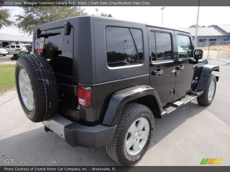 Black / Dark Slate Gray/Medium Slate Gray 2010 Jeep Wrangler Unlimited Sahara 4x4