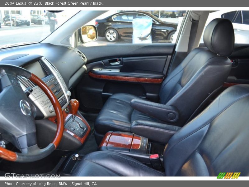 Black Forest Green Pearl / Black 2004 Lexus RX 330