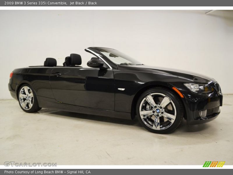 Jet Black / Black 2009 BMW 3 Series 335i Convertible