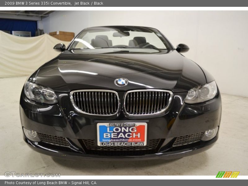 Jet Black / Black 2009 BMW 3 Series 335i Convertible