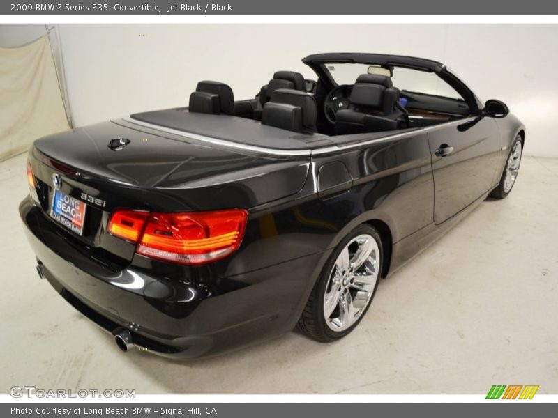 Jet Black / Black 2009 BMW 3 Series 335i Convertible