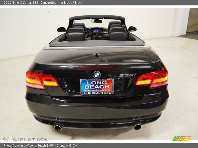 Jet Black / Black 2009 BMW 3 Series 335i Convertible