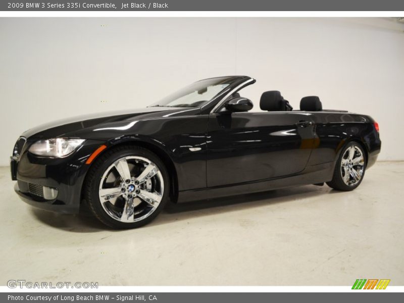 Jet Black / Black 2009 BMW 3 Series 335i Convertible