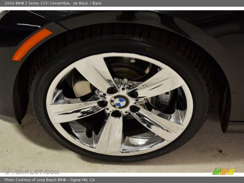 Jet Black / Black 2009 BMW 3 Series 335i Convertible