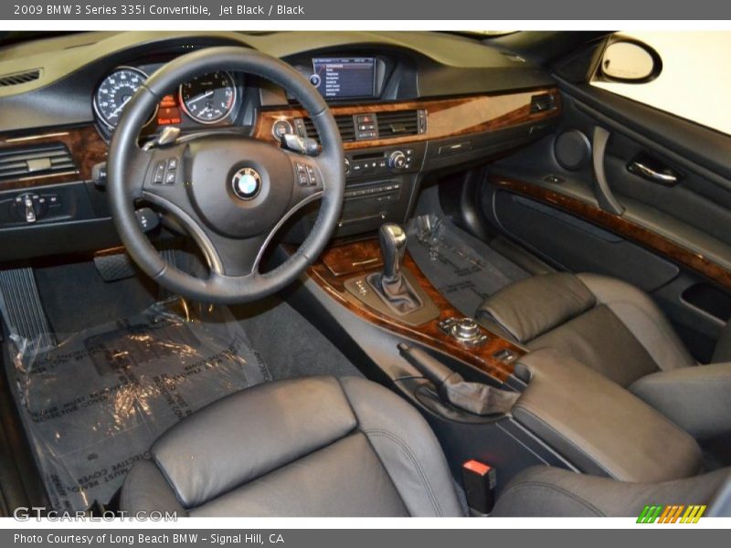 Jet Black / Black 2009 BMW 3 Series 335i Convertible