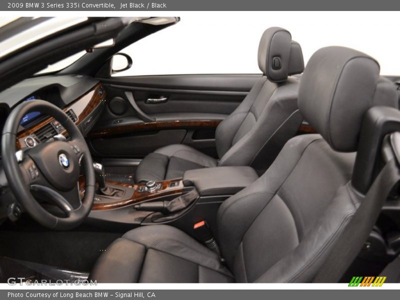 Jet Black / Black 2009 BMW 3 Series 335i Convertible