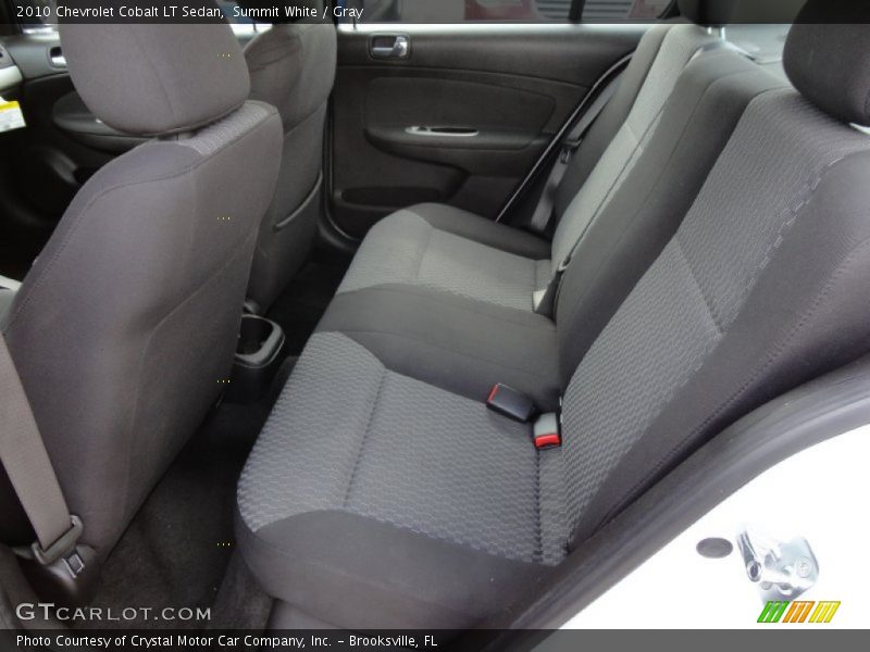 Summit White / Gray 2010 Chevrolet Cobalt LT Sedan